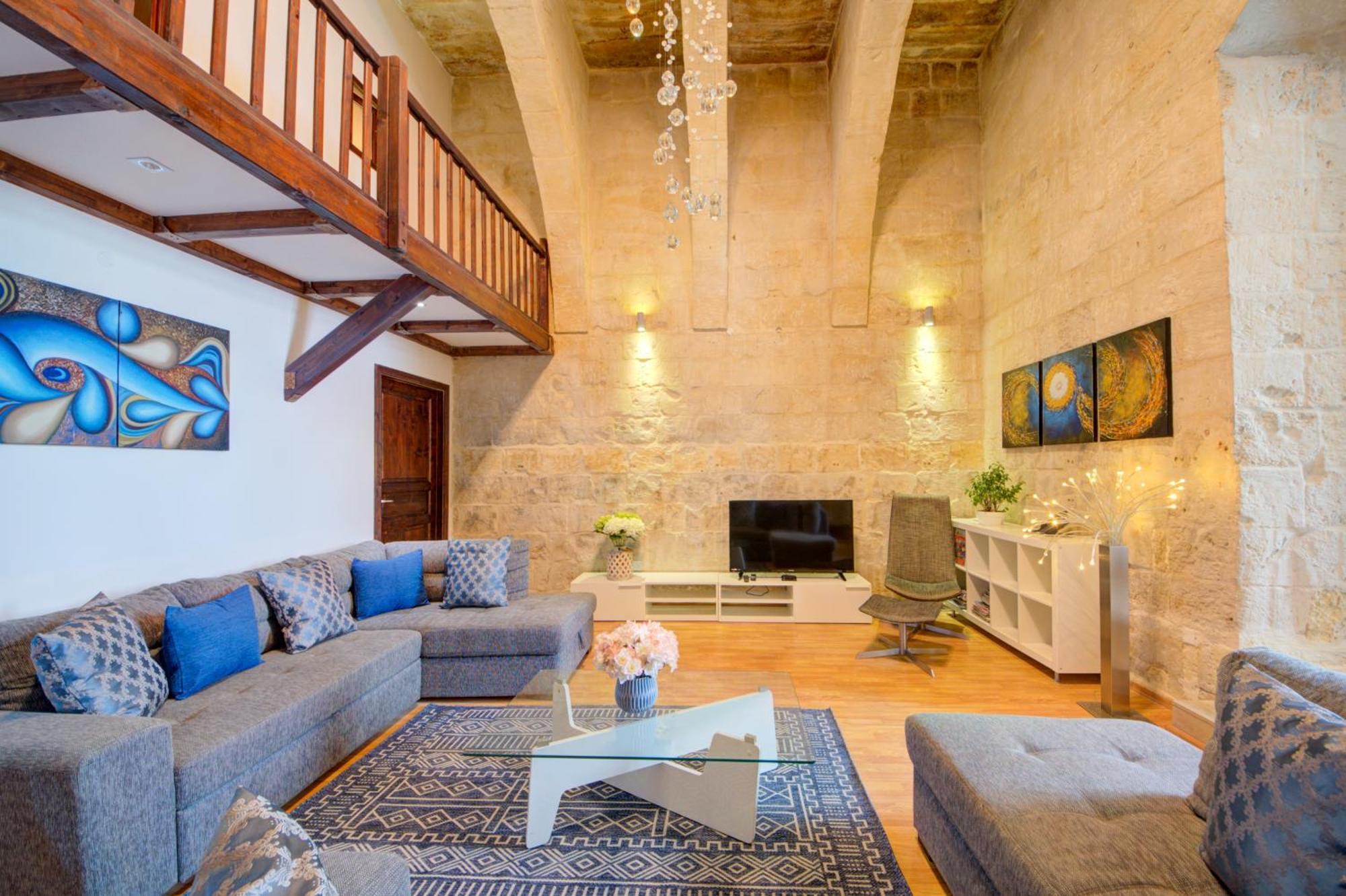 Valletta Waterfront Villa With Pool And Jacuzzi Extérieur photo